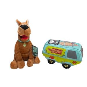Dog Toys Scooby Doo and Mystery Machine Van 2 Dog Toys Included from Bark Box